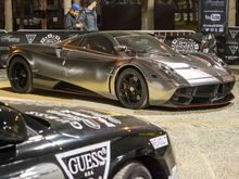 Wrapped Pagani Huayra at Gumball3000 in San Francisco. Photo by Matt Leonard