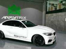2014 BMW F22 M235i Armytrix Performance Valvetronic Exhaust System High flow down pipes Mid pipe Muffler Wireless remote control kits review price road sounds