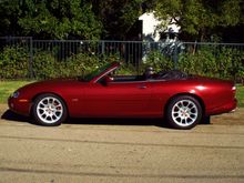 My old 2002 XKR 'vert for cruising topless in the So Cal sunshine.