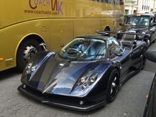 Pagani Zonda 760 VR Roadster.  Spotted in London, United Kingdom by TFJJ