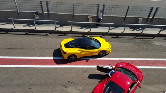 Yellow 488GTB at the Ferrari Owners Day in Spa today!

Pic by FerrariOwnersClubNL