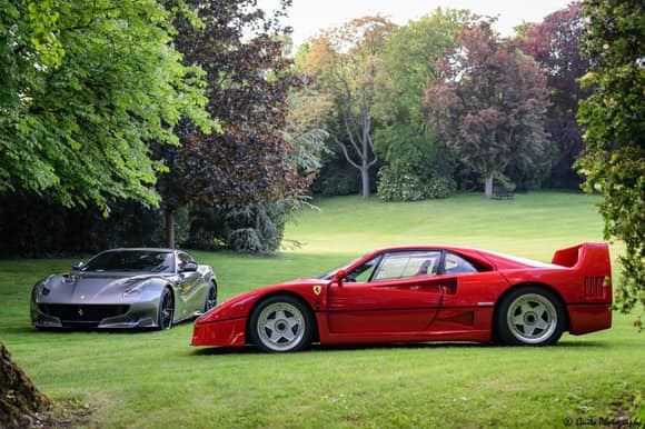 F40 and F12 TDF. Facebook: Guito Photography