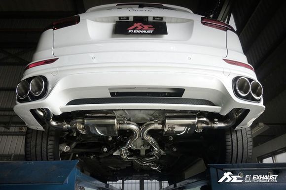 Fi Exhaust – Back side to see full exhaust system.
