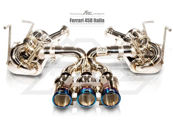 Fi Exhaust for Ferrari 458 Italia (F1 Version) – Full Exhaust System.