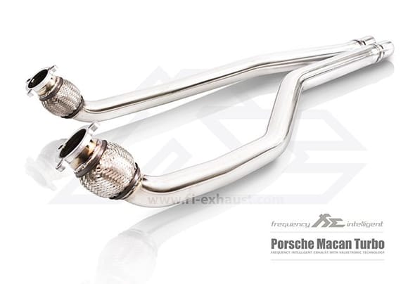 Fi Exhaust for Porsche Macan Turbo 3.6TT – Catless DownPipe.