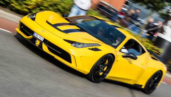 Unique Novitec 458 Speciale at the Autumn rallye of FerrariOwnersClubNL