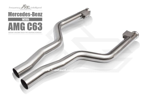 Fi Exhaust for Mercedes-Benz W205 AMG C63 Front Pipe