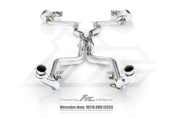 Fi Exhaust for Mercedes-Benz AMG W218 CLS63 - Full Exhaust System