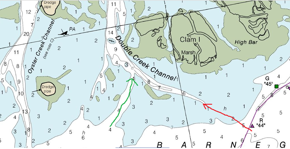 2021 Barnegat Bay, Inlet, Oyster creek and Double creek channel