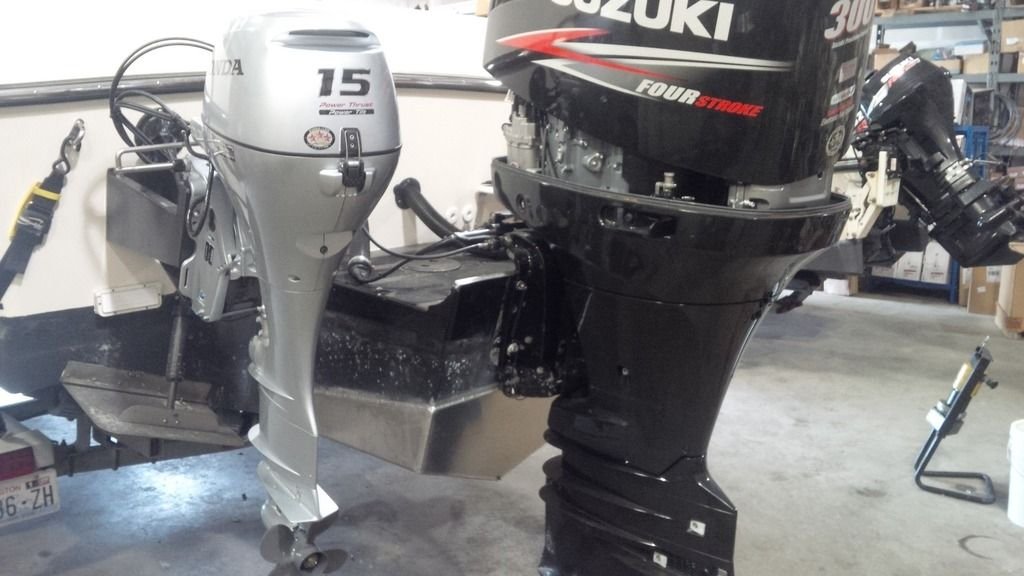 Outboard too low ? Spraying water The Hull Truth Boating and