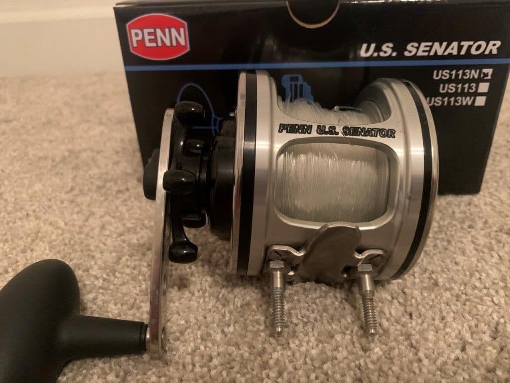 Penn U.S. Senator Conventional Fishing Reel US113W ~ New