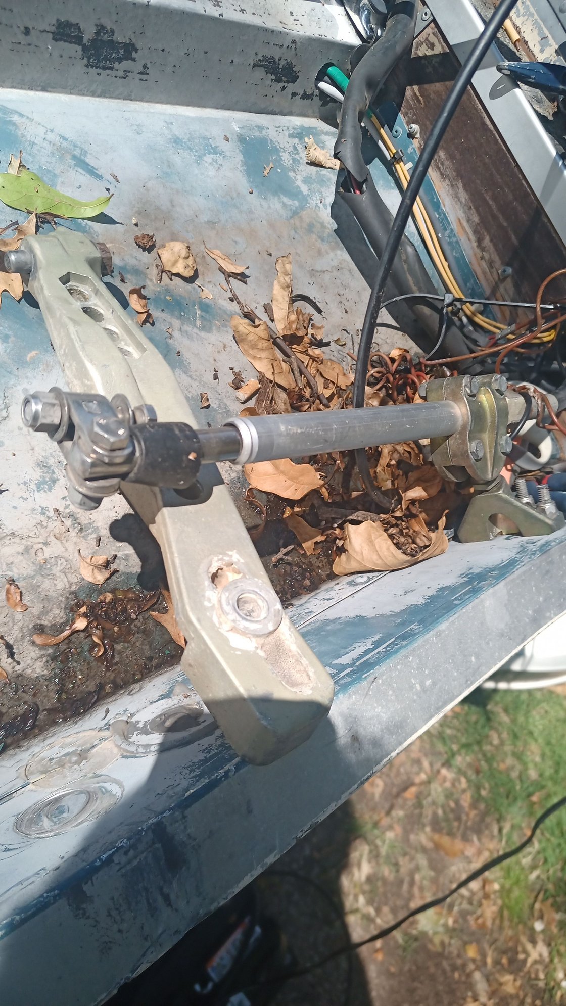 Tiller to remote conversion The Hull Truth Boating and Fishing Forum