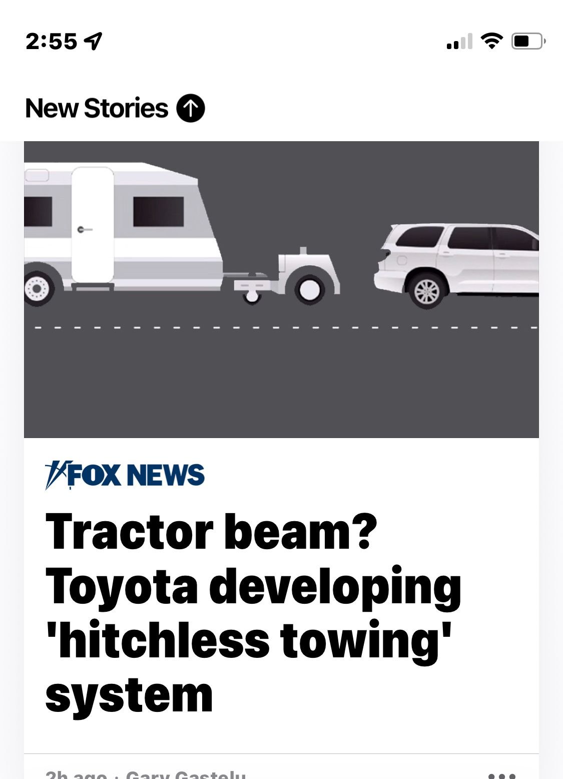 Towing game changer Toyota Tractor beam technology The Hull Truth