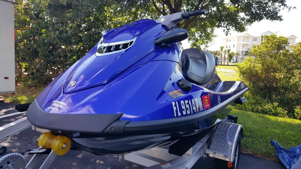 2013 Yamaha VXR Waverunner Low Hours With Trailer 7,500 The Hull Truth Boating and