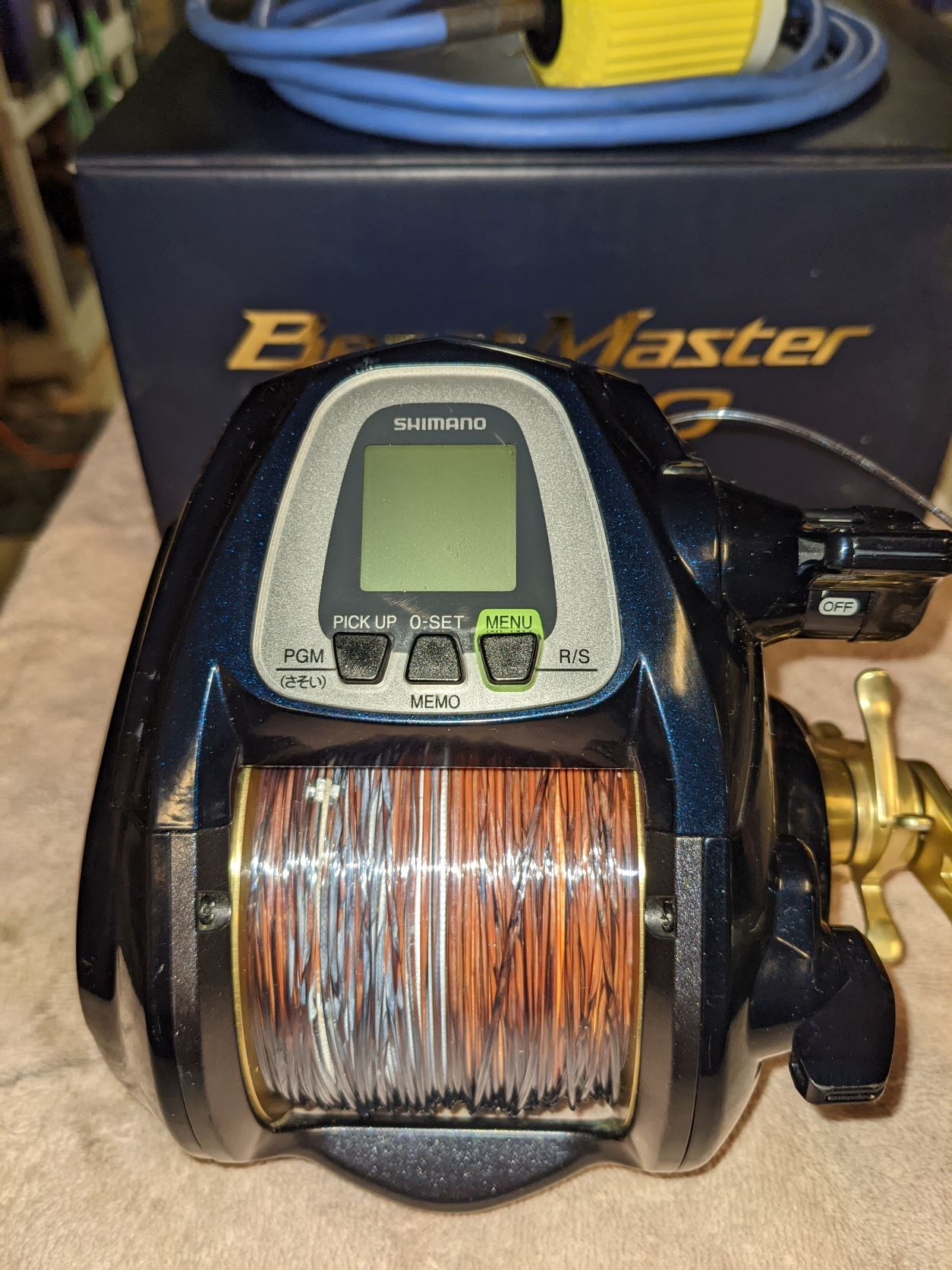 We have the New Shimano Beastmaster 9000B electric reel in stock