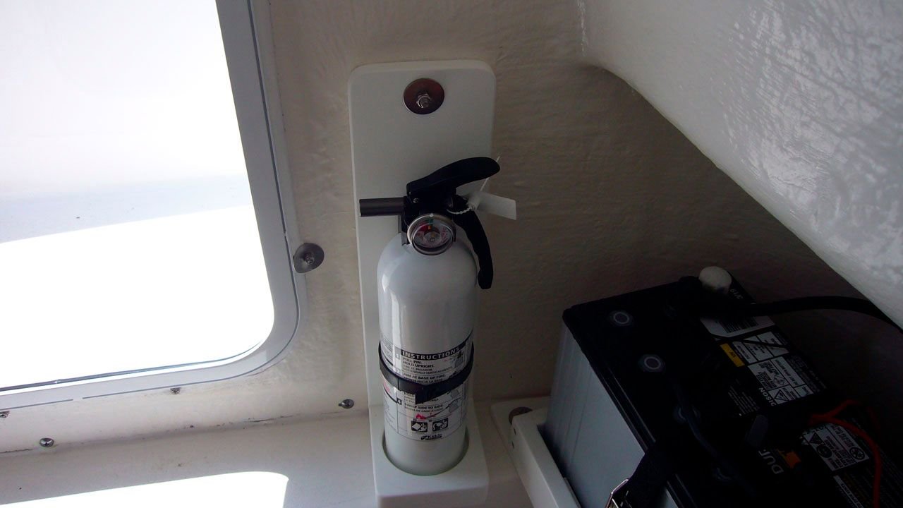 DIY Fire Extinguisher Mounts Page 3 The Hull Truth Boating and
