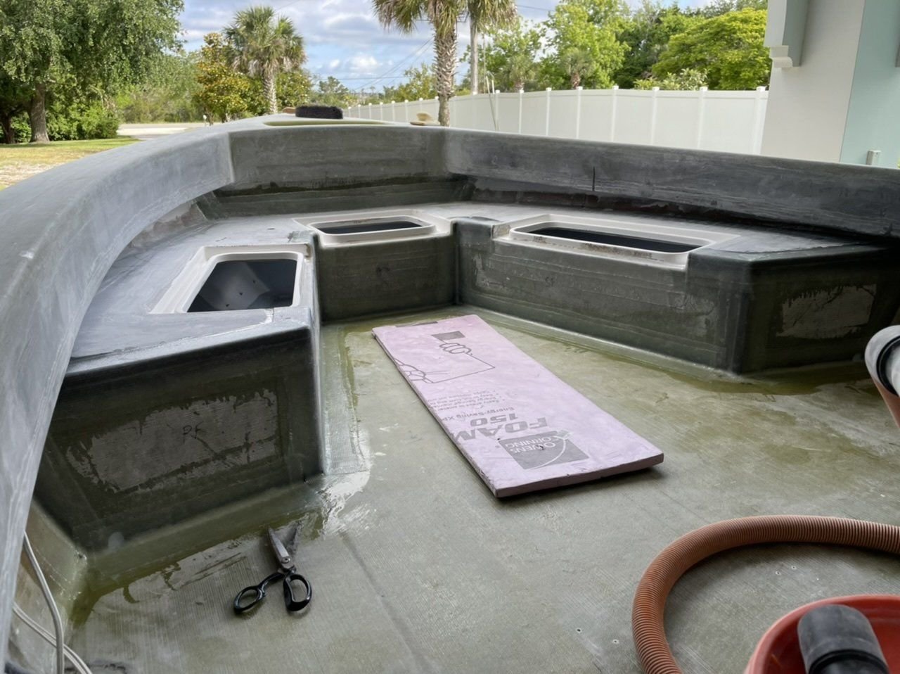 Fiberglass hatch and gutter The Hull Truth Boating and Fishing Forum