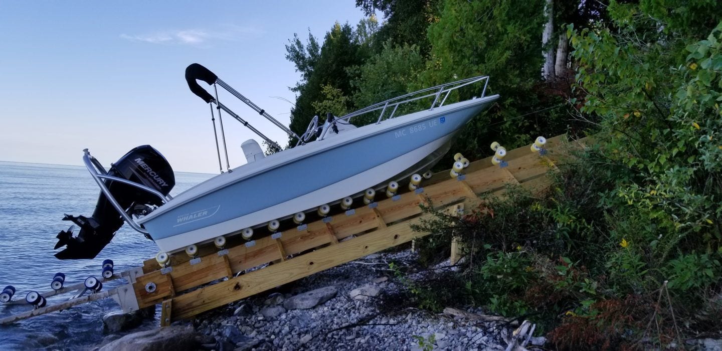 Boat Ramp Systems using Rollers and Winches - The Hull Truth - Boating and  Fishing Forum