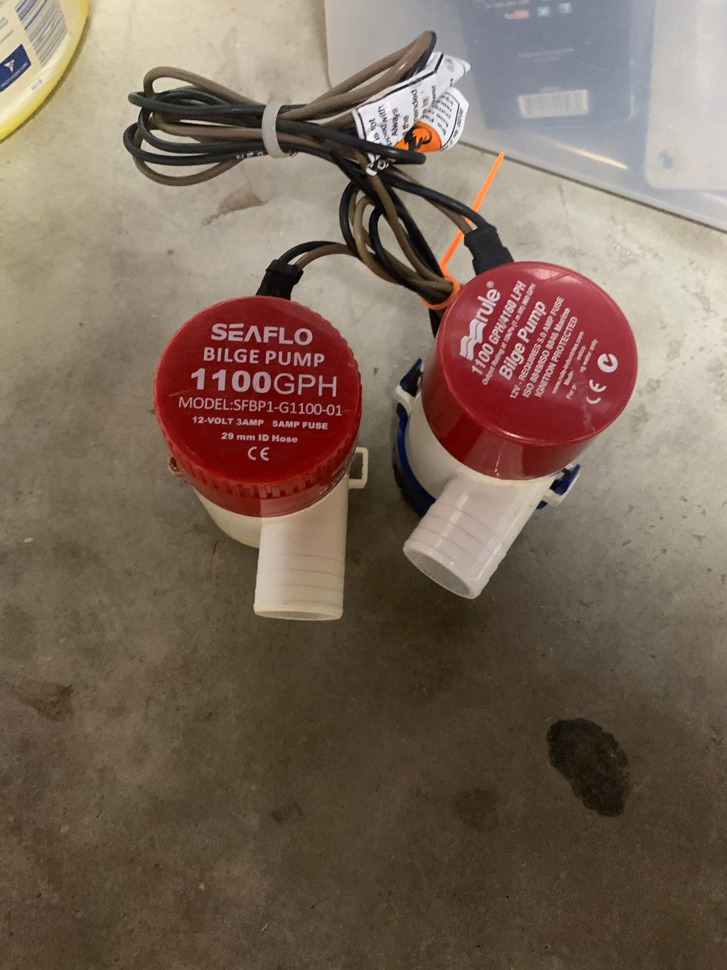 Rule replacement pump livewell cartridge and bilge pumps The Hull