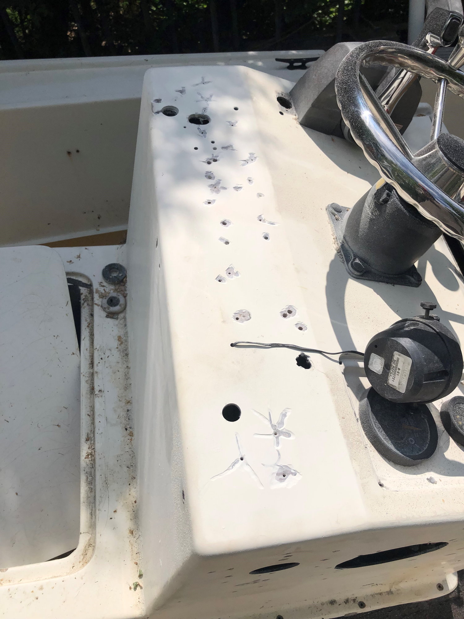 Do I use Gel Coat or Marine Tex for repair?? - The Hull Truth - Boating and  Fishing Forum