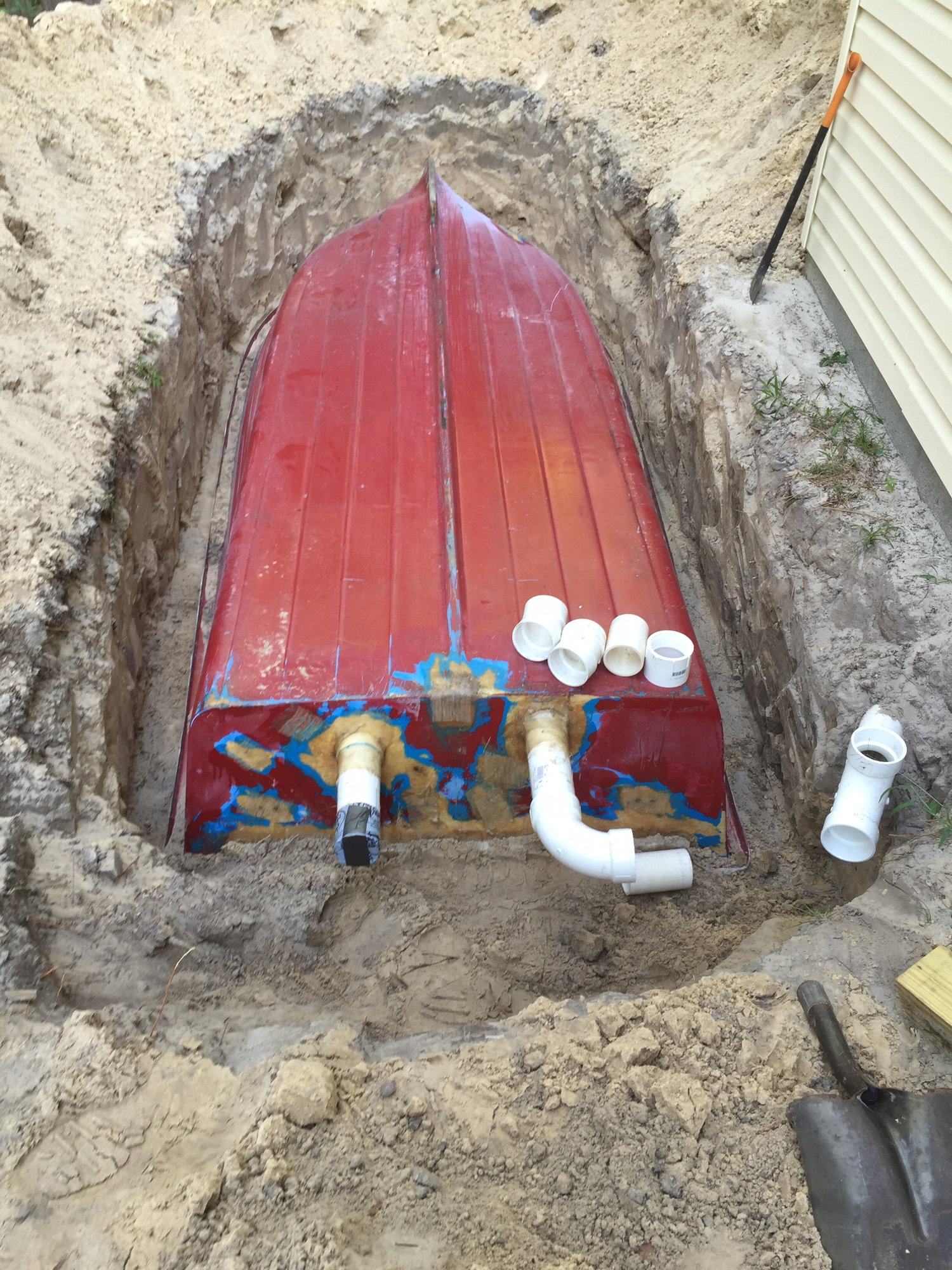 Homemade Septic System, How To Construct A Small Septic System With ...