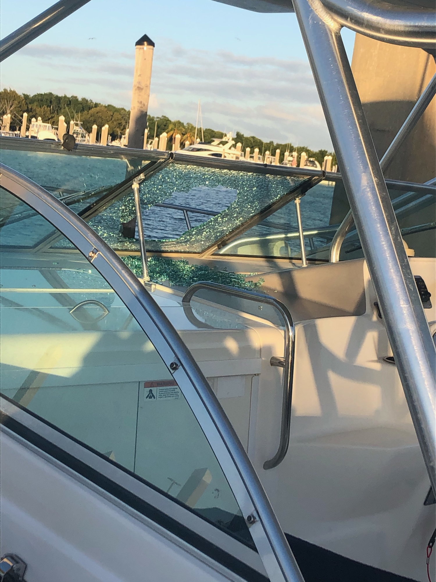 Boat windshield replacement in Miami? - The Hull Truth - Boating and  Fishing Forum