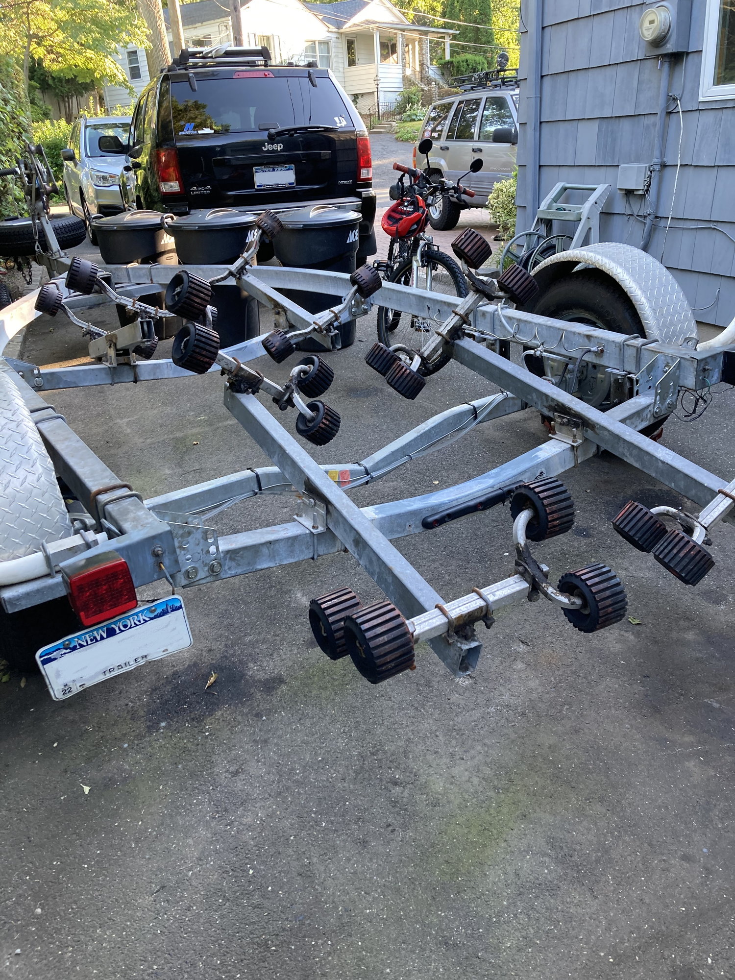 Shorelander trailer parts rollers etc - The Hull Truth - Boating and  Fishing Forum