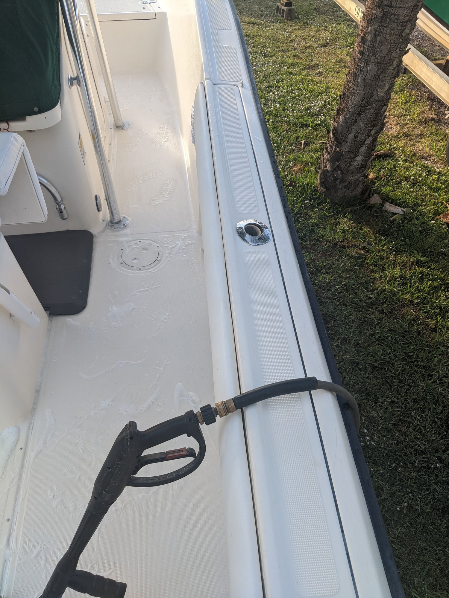 Cup holder and rod holder install - The Hull Truth - Boating and