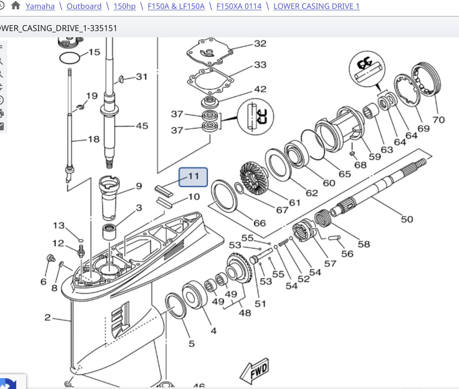 Lower unit Damper seal & guide The Hull Truth Boating and Fishing Forum