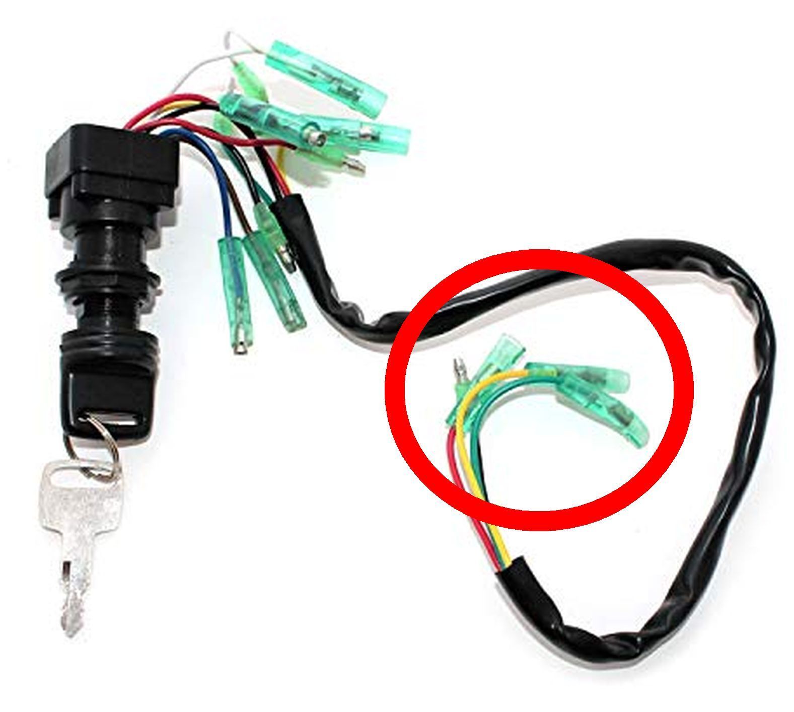 Connect Lenco Orange (ACC) Wire to Yamaha Key Switch The Hull Truth
