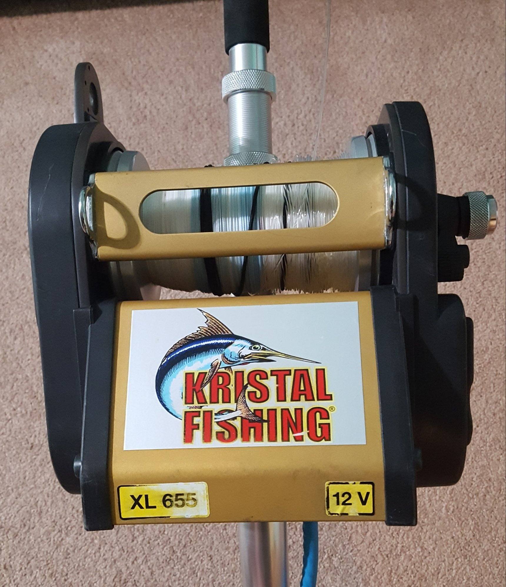 12 volt Kristal XL655 Electric Reel ***** - The Hull Truth - Boating