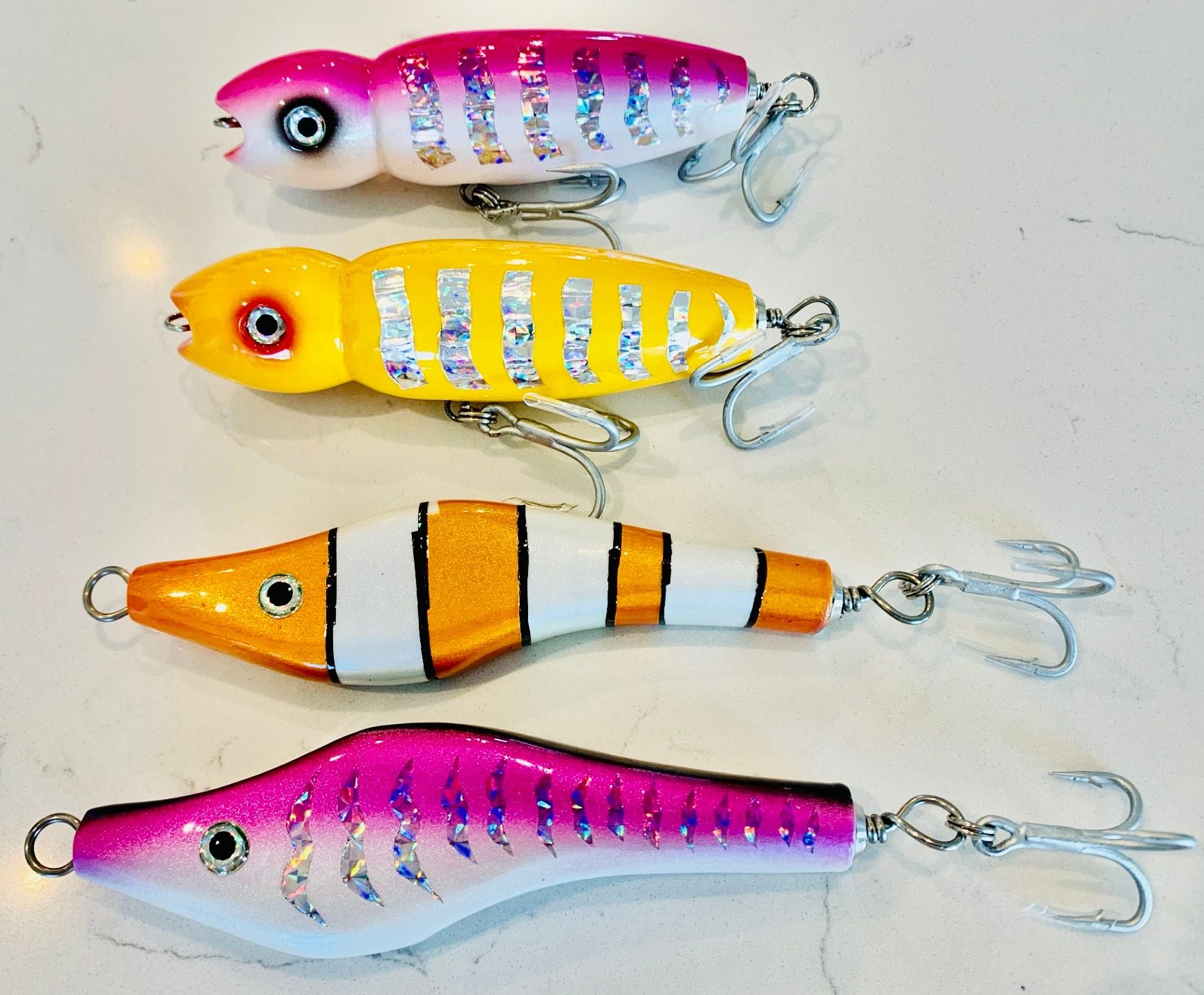 Multiple Lots: Tuna Lures, Popper Lot, Jackfin lot,and Inshore lot