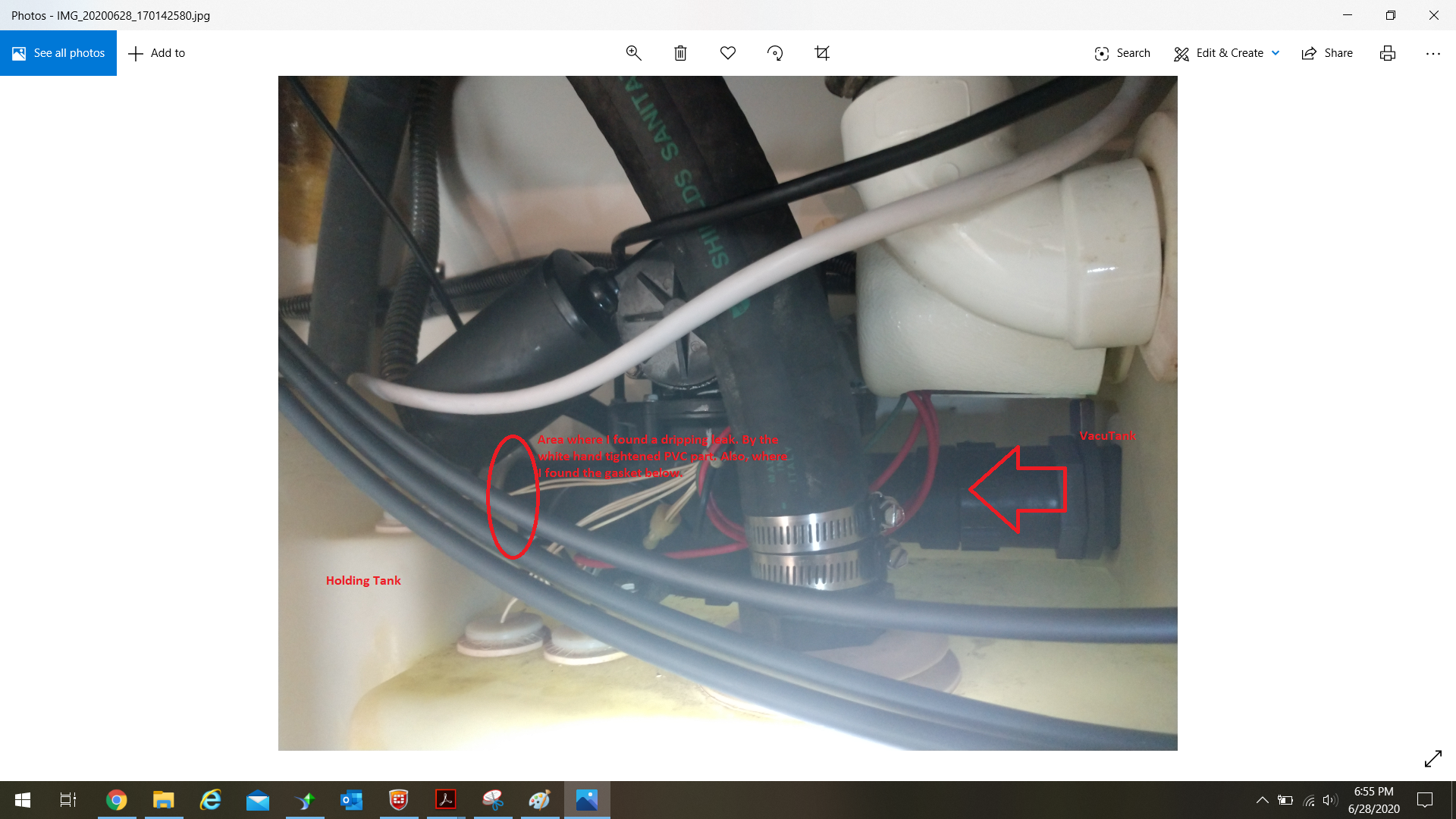 Another Vacuflush Debacle Already Replaced Duckbills The Hull