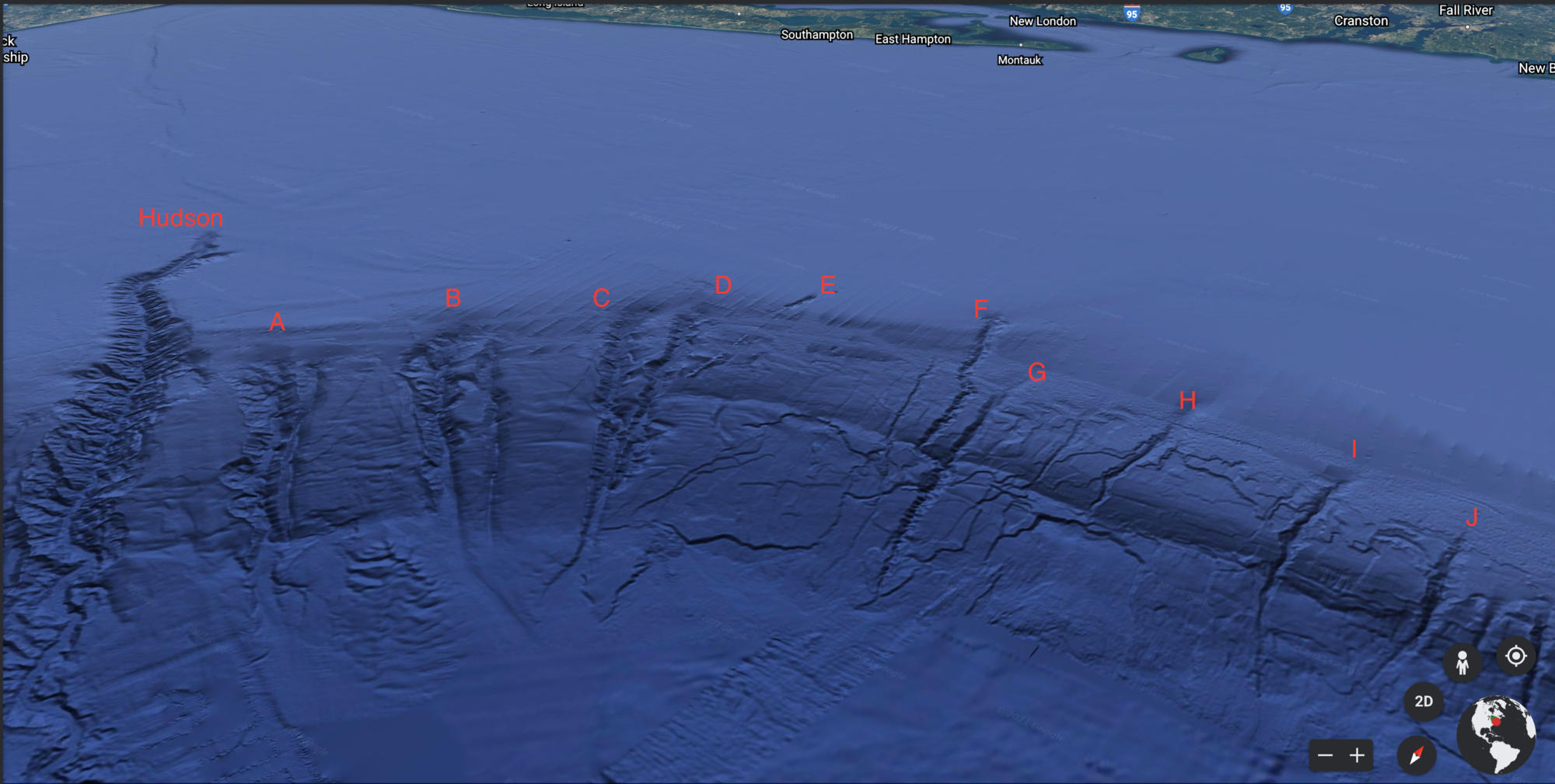Canyon Names On Google Earth Image The Hull Truth Boating And Fishing Forum