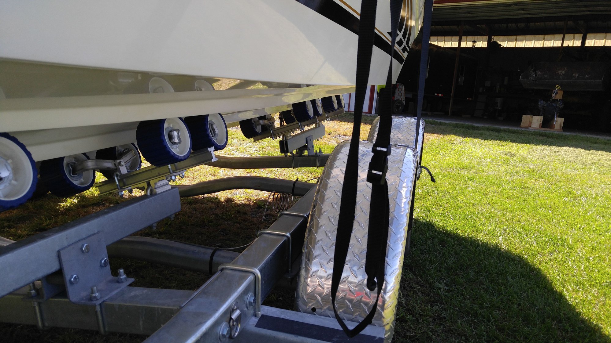 Help Adjusting Trailer Rollers The Hull Truth Boating and Fishing Forum