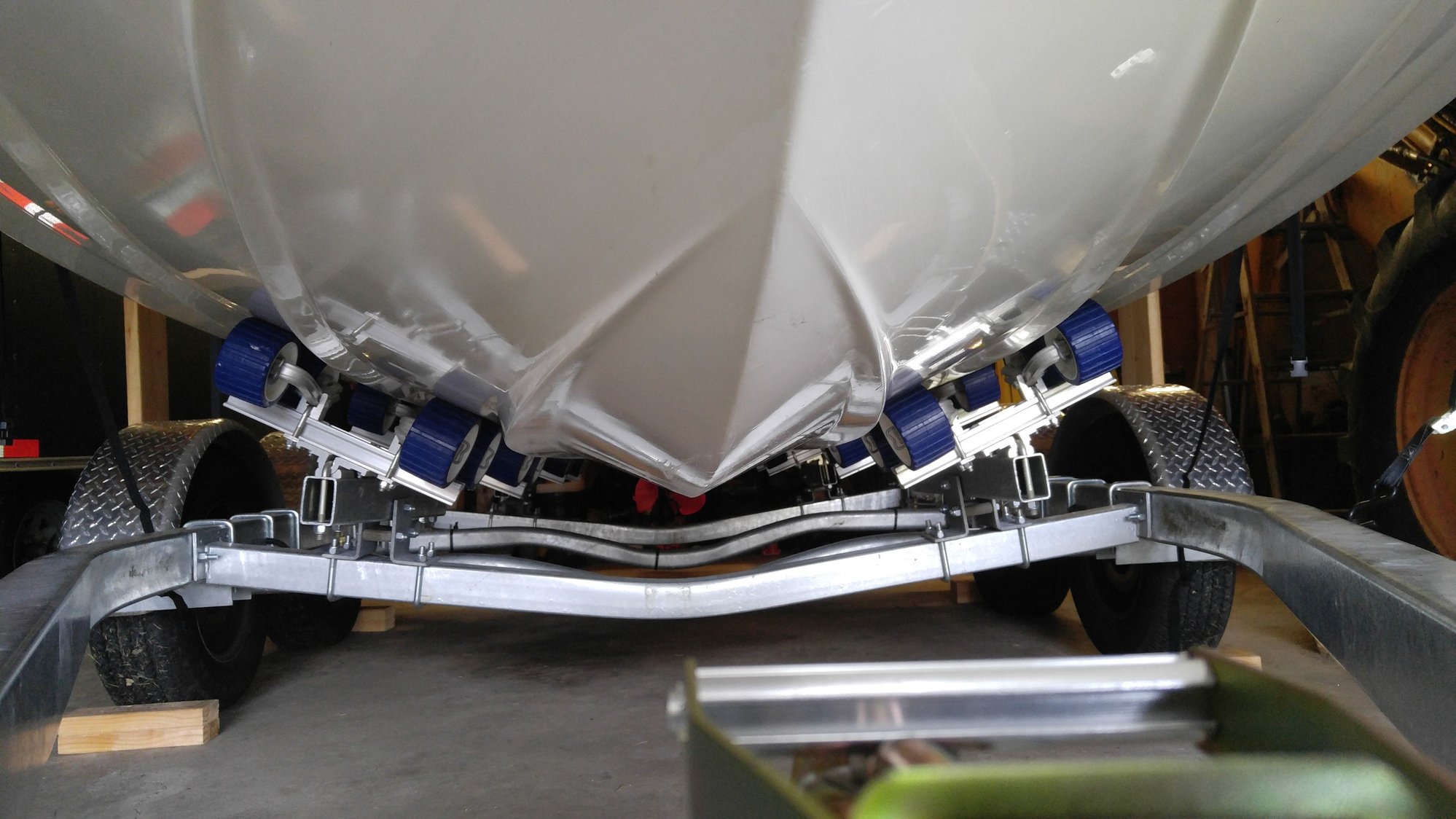 Help Adjusting Trailer Rollers Page 2 The Hull Truth Boating and