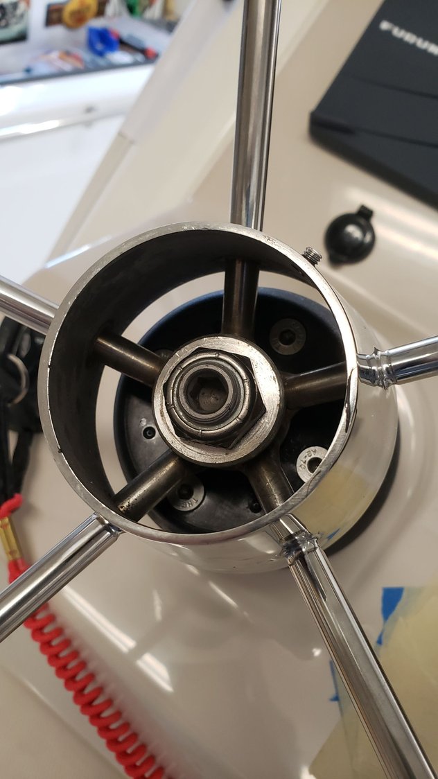 Is there a right way to remove this steering wheel? The Hull Truth