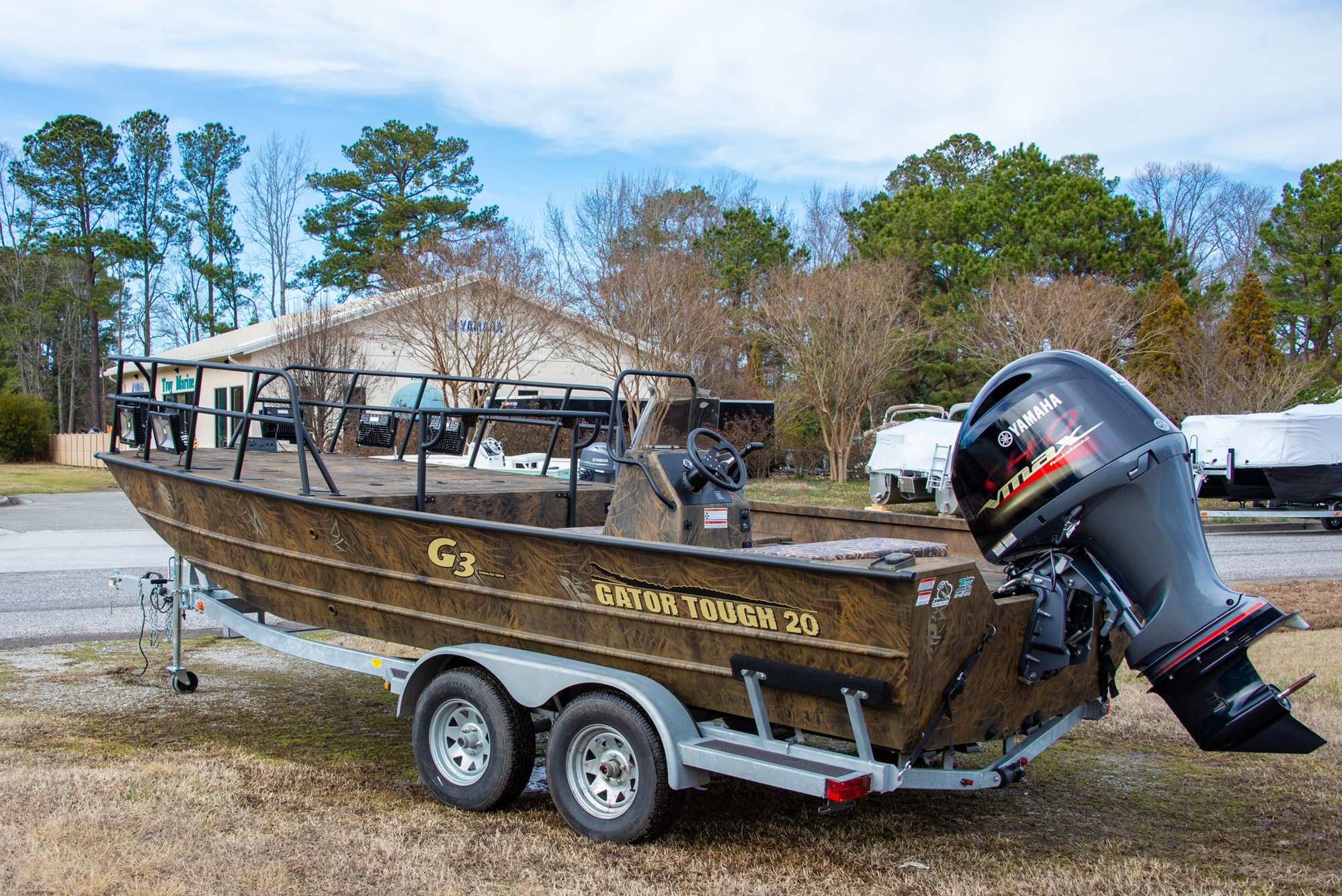 G3 Boats - Cruising the shallows in the big G3 Gator Tough with SeeLite bow-fishing  lights. This boat is a beast but extremely roomy and comfortable. PC Aric  Hein #bowfishing #G3life #summerfun #