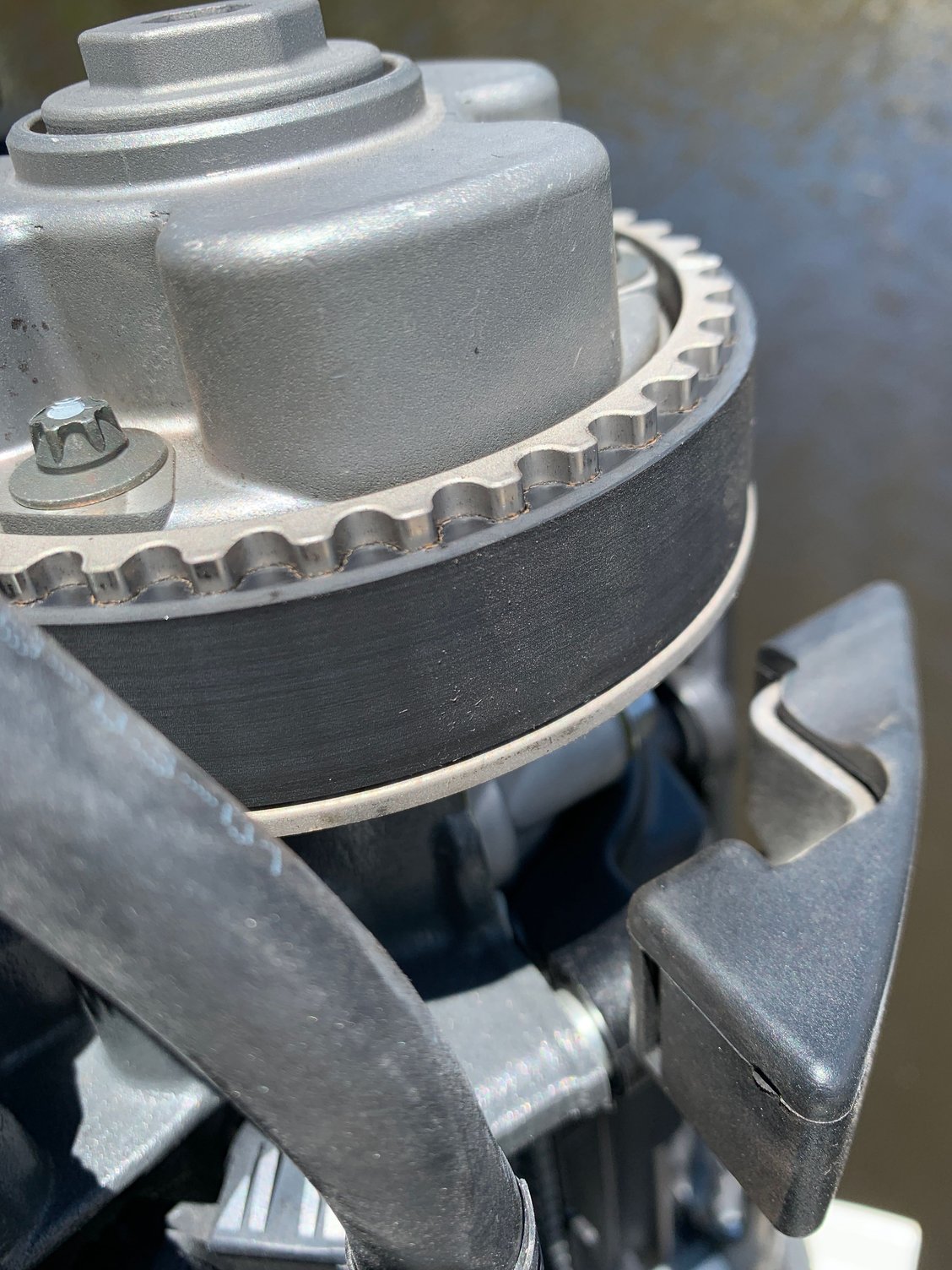 Yamaha F300 Timing Belt Alignment The Hull Truth Boating and