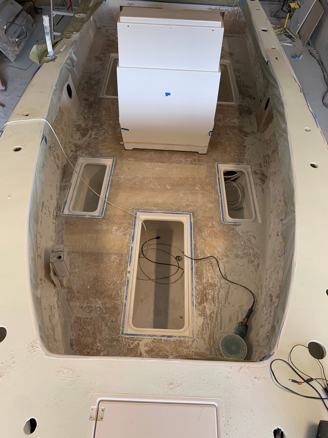 Fiberglass hatch and gutter The Hull Truth Boating and Fishing Forum