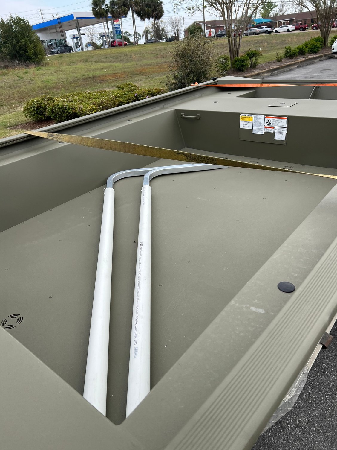 Treated wood bunks on aluminum The Hull Truth Boating and Fishing Forum