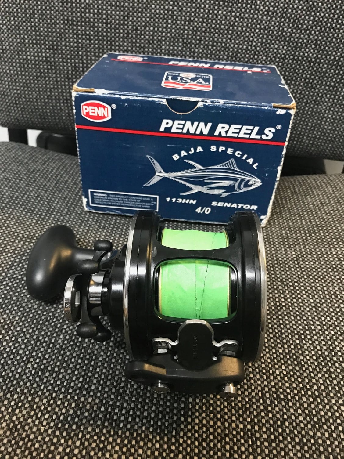 Used Penn Senator Baja Special 113hn Fishing Reel