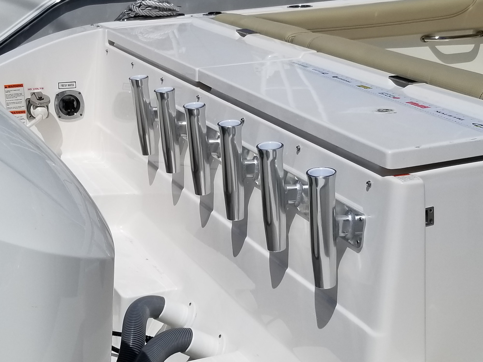 Transom rod holder - The Hull Truth - Boating and Fishing Forum
