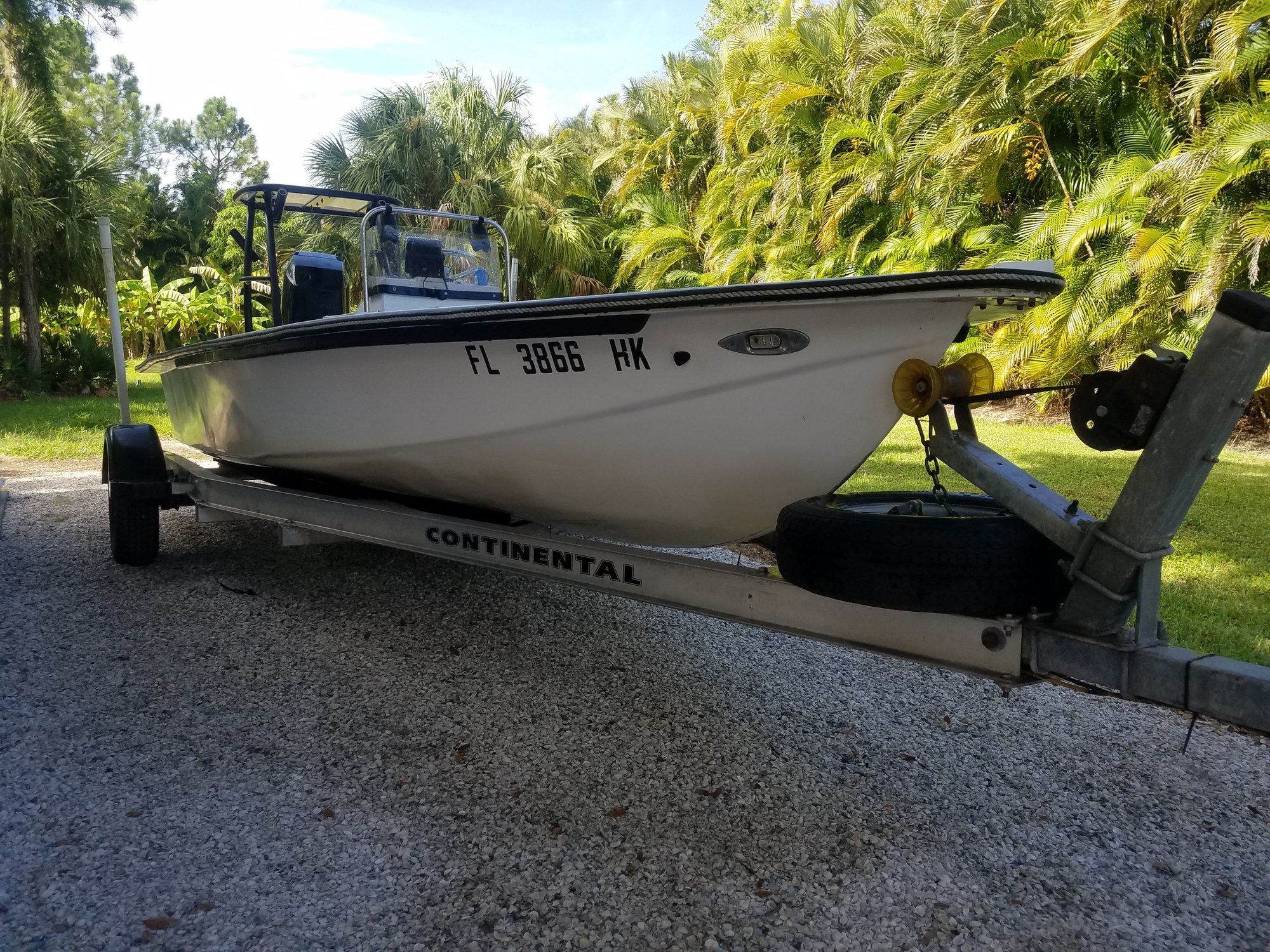 [FS] 1997 Racecraft Grand Slam 17 Flats Boat Loaded 14500 FLA The