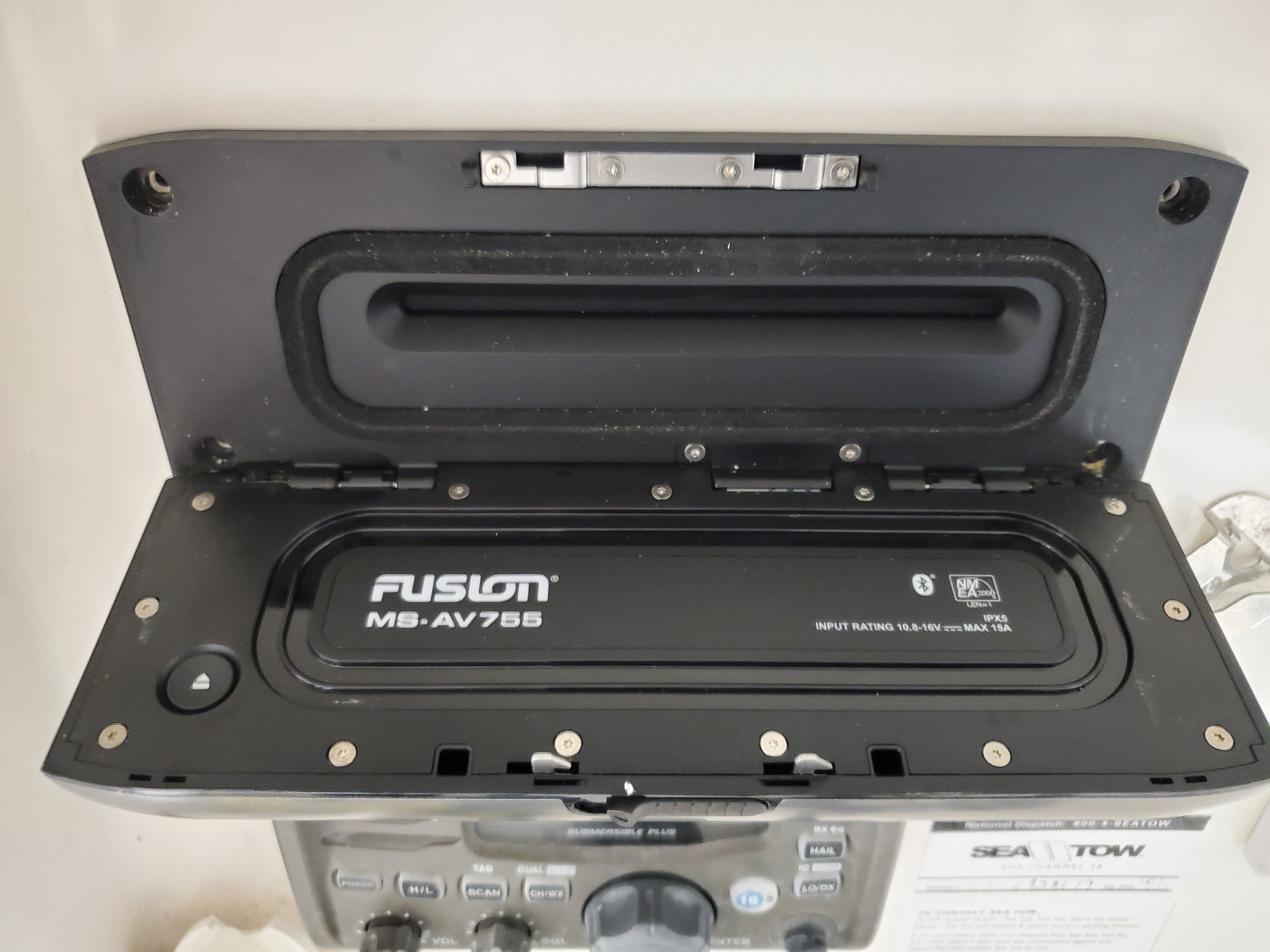 Fusion Marine Head Unit Ms Av755 Used The Hull Truth Boating And Fishing Forum