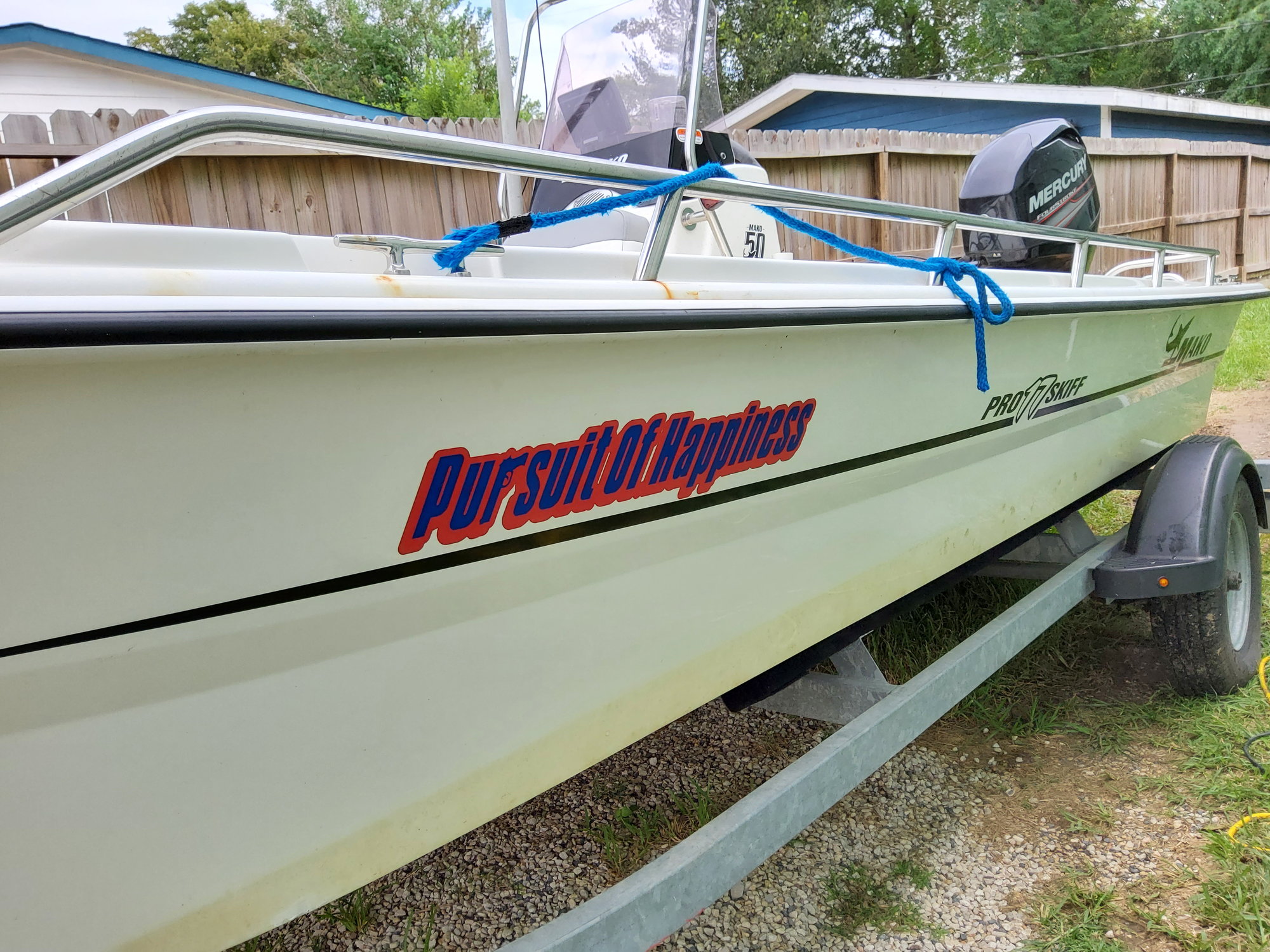 2018 Mako 17 Pro Skiff w/only 88 hrs on 2018 Merc 60hp $18500 firm