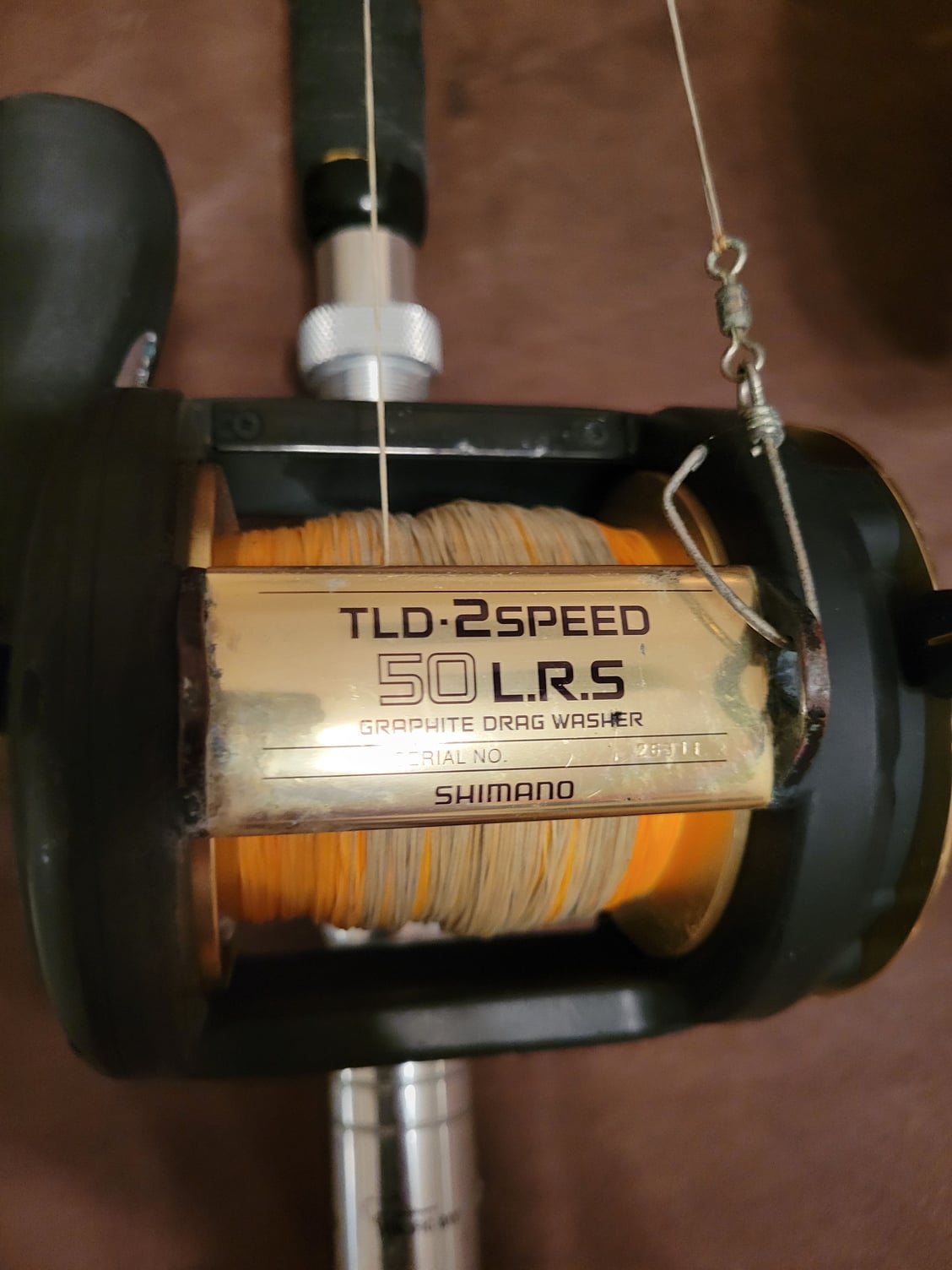 New Shimano TLD 50A 2Speed Reel On A New Custom