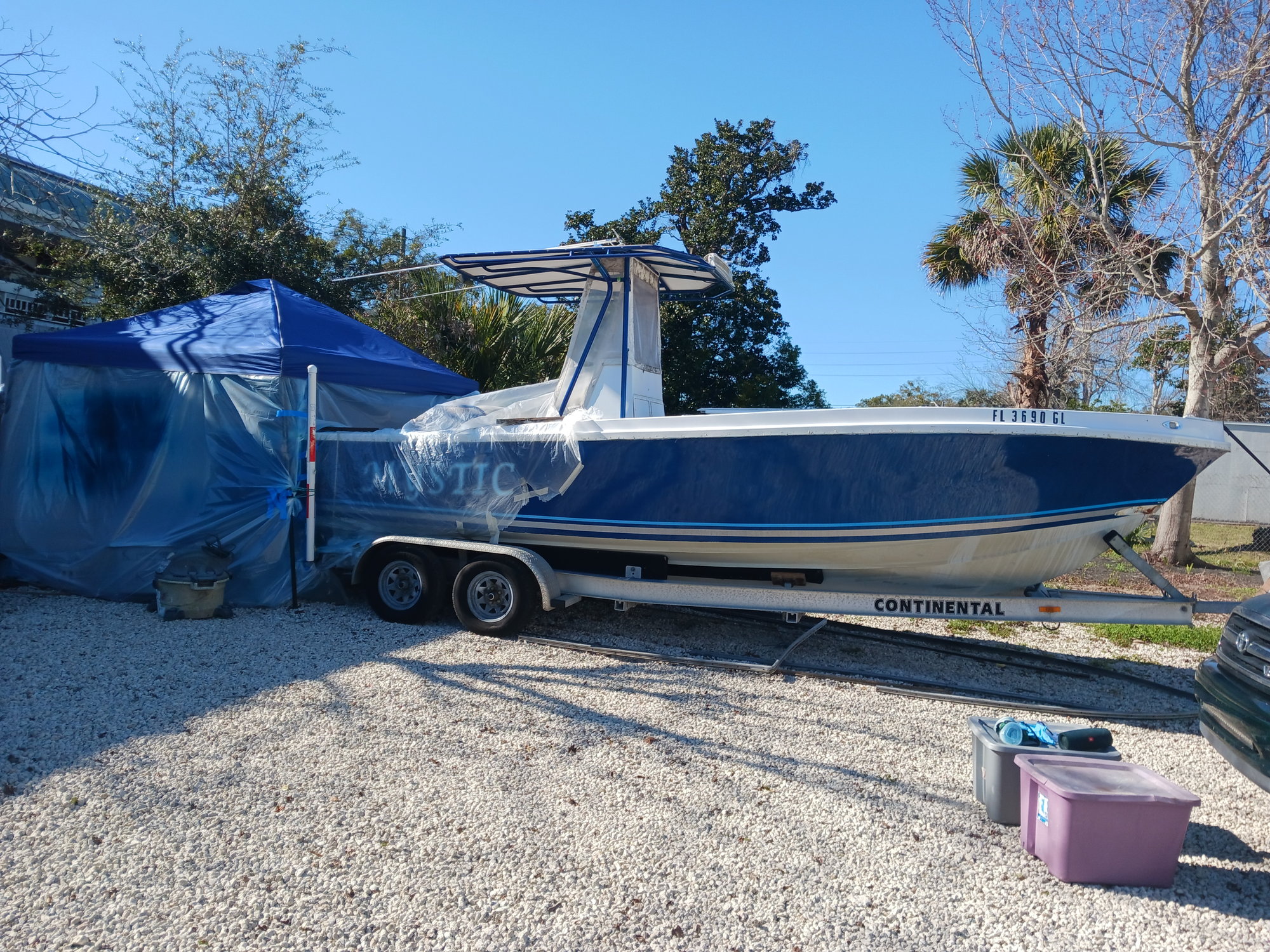 Fiberglass t-top diy - The Hull Truth - Boating and Fishing Forum