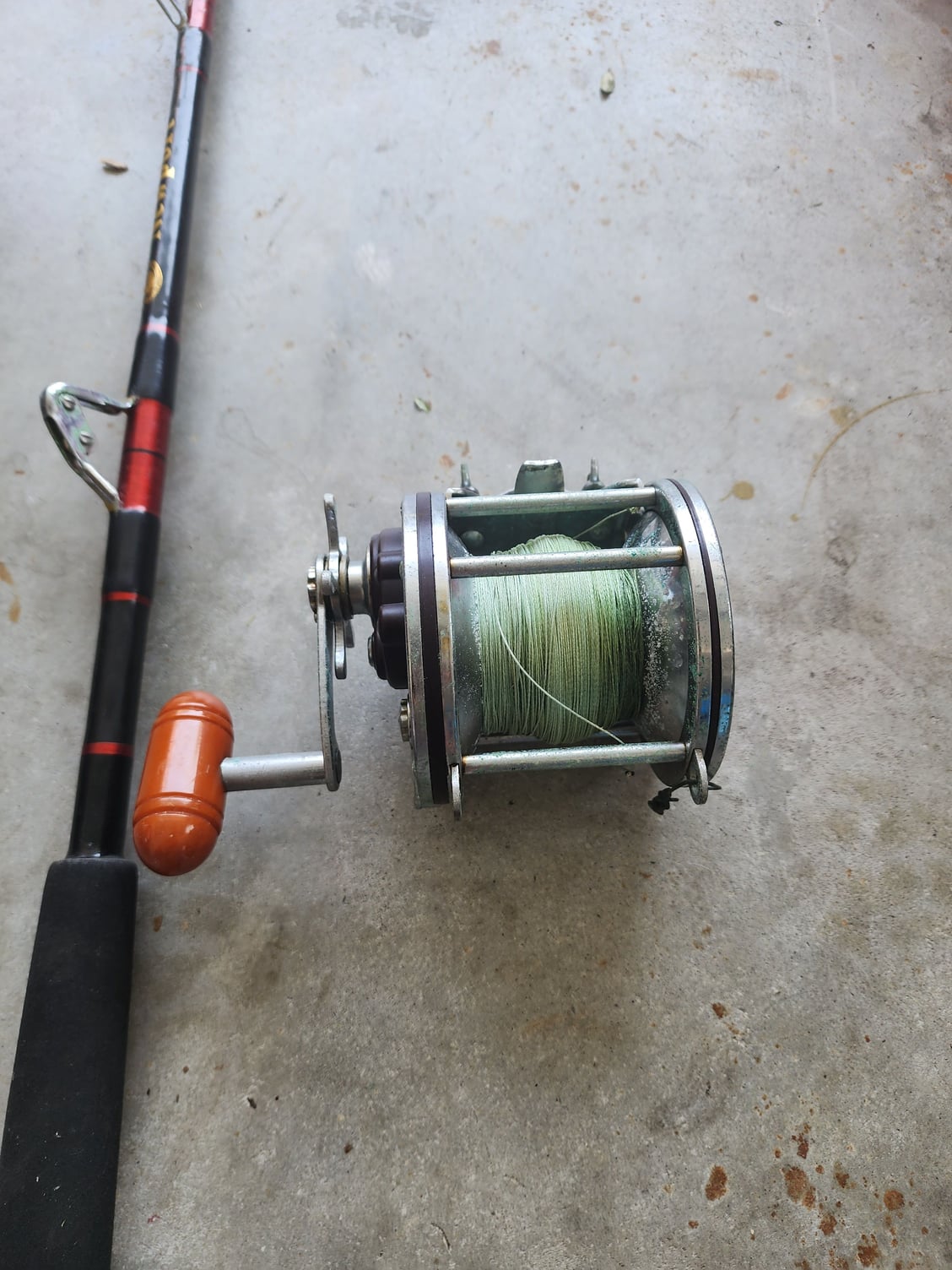 Assorted Penn Offshore Fishing Rods and Reels Garage Cleanout