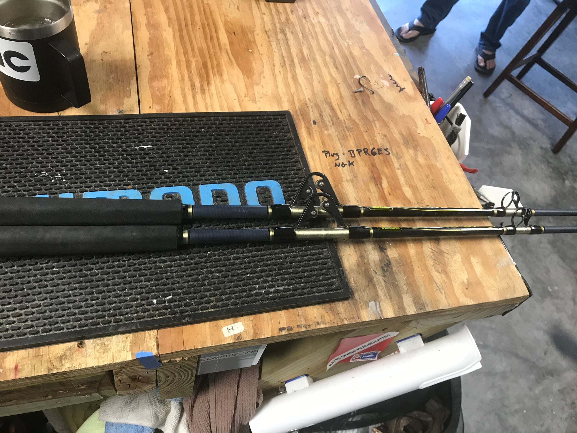Ande stand up rods - Pair $50 picked up - The Hull Truth - Boating